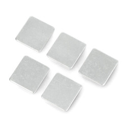 Radiator RAD01 26x24x1,5 mm - 5szt.