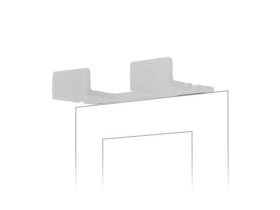 SIMON 55 Podstawka na telefon do ramek Line aluminium mat TRLP/143 KONTAKT SIMON