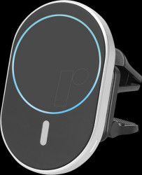 262142 Car smartphone holder, magnetic, inductive charging