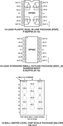 Low Power, High Speed JFET Quad Operational Amplifier