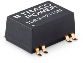 TracoPower TDR 3-2422SM Przetwornica DC/DC, do PCB 24 V/DC 12 V/DC, -12 V/DC 125 mA 3 W Ilość wyjść: 2 x Content 1 szt.