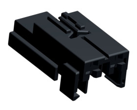 Złącze samochodowe 4-pinowe TE Connectivity 2-rzędowe Żeński Junior Power Timer/Micro Timer III Wciskane Obudowa złącza