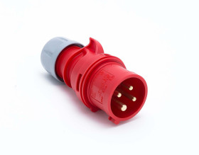 Wtyczka przenośna SHARK IP44 16A 400V 3P+Z PCE 014-6