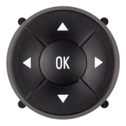 MEC 1ZW0913611806 Navimec Series Round Black Cover 1 Piece