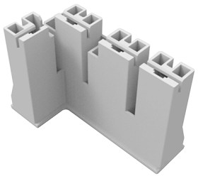 Obudowa do konektorów zaciskanych Gniazdo 4-pinowe Naturalny 14 → 2 AWG 43.71mm