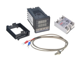 Regulator temperatury Sterownik REX C100 + SSR 10DA + termopara K