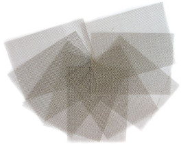 Siatka wzmacniająca do spawania plastiku 5szt o 20x25 cm