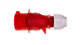 Wtyczka Przenośna 32A 5P 400V 6H Ip44 Multi-Grip 204-Tls