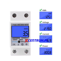 Licznik energii elektrycznej DDS662 ( bez resetu )