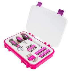 Zestaw narzędziowy dla kobiet TOPEX Creator 37 szt. 40D100