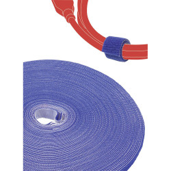 Label the Cable PRO 1250 Hook-and-loop tape Blue Racking &amp; Wall Panels
