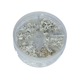 Końcówka kablowa zaciskana Srebrny NEMIQ