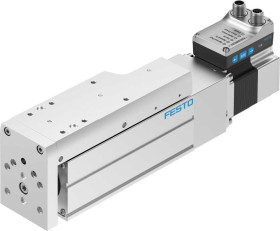 Siłownik liniowy elektryczny długość skoku 75mm Festo Napięcie wejściowe 24V dc Mikrosiłownik liniowy IP40