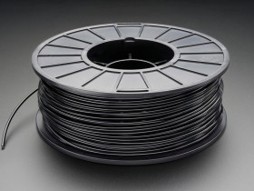 Adafruit ABS Filament for 3D Printers - 3mm Diameter - Black - 1KG
