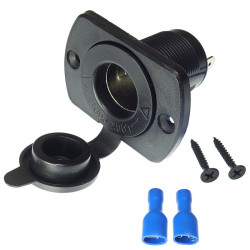 Gniazdo zapalniczki w obudowie typu panel pojedyncze 12V