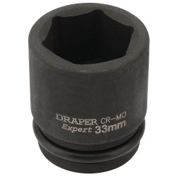 Draper Expert 93259 33mm 3/4&quot; Square Drive Powerdrive Impact Socket