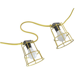 Lighthouse HI-22LED-B Festoon Lights 22M 10 Bulbs 110V