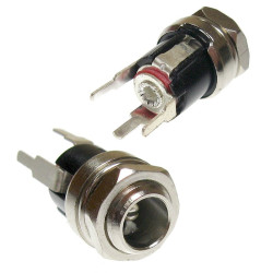 Gniazdo DC 2,1/5,5 do druku i do obudowy