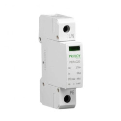 Projoy ogranicznik przep AC PER-C20 275V T2,1P