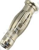 60440-NI Adapter - wtyk nieizolowany 4mm z wewn. gwint.M3, ELECTRO-PJP, 60440NI