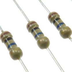 REZYSTOR 0,25W 5% 0207 750R