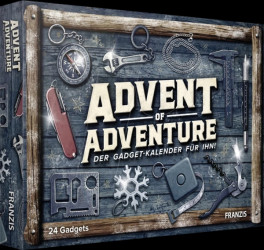 67256 Advent calendar - Gadget calendar for him "Advent of Adventure"