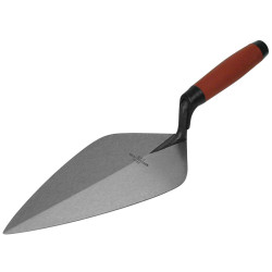 Marshalltown M3412D 34D Wide London Pattern Brick Trowel DuraSoft&#xAE; Handle 12in