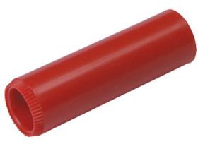 KUN 10 RT Sprzęgło przewodów pomiarowych, izolowane, 2 x gniazdo 4mm, czerwone, Hirschmann, 930189101, jak RB-151