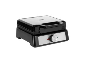 Gofrownica TEESA, 2 gofry, 1600W, inox, regulacja mocy