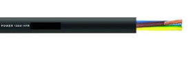Przewód zasilający POWER 1000-YFR 3G4 uniepalniony czarny 0,6/1kV 8191071 /bębnowy/