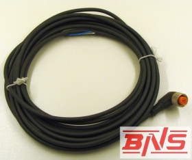 RKWT 4-225/2M przewód połączeniowy do czujników serii M12; 4 pin; złącze żeńskie kątowe; przewód 2m