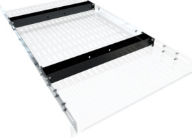 Shelf, steel, (W x H x D) 432 x 38 x 13 mm, ADSB