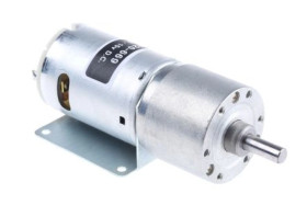 Motoreduktor DC, 2,81 A, 19,8 W, 309 obr./min, 29 Ncm, RS PRO