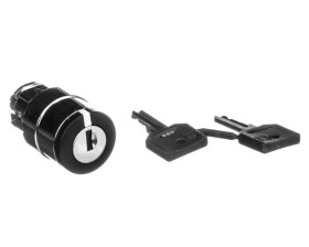 Napęd przełącznika 3 położeniowy czarny z samopowrotem ZB4BG3