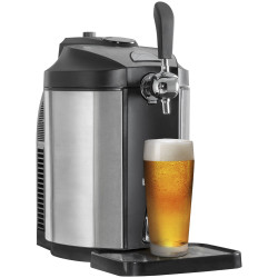 Baridi DH49 Mini Keg Draft Beer Dispenser Tap with Integrated Cooling 5L