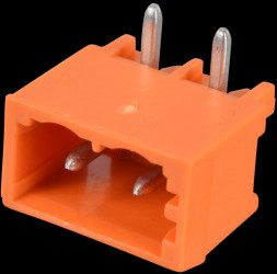 231-532/001-000 Print pin header, midi, RM 5.08, angled, 2-pin