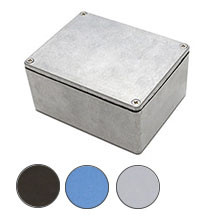 Obudowa szerokość zew. 90 mm długość zew. 115 mm wys. zew. 55 mm Deltron IP66 Czarny