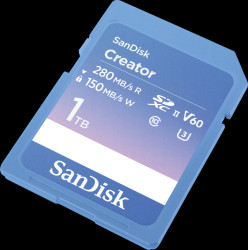 SDSDXEP-1T00-GNCIS SDHX memory card, Creator SD UHS-II 1TB