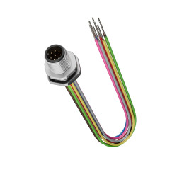 Złącze okrągłe ze złączem Złącze M12 liczba rdzeni 12 Rodzaj A Męskie