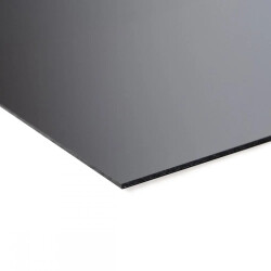Plexi lustrzana szara 2mm 208 formatka 500×300mm 50×30cm – akryl do obróbki laserowej