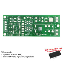 Przekaźnik czasowy sekundowy - 4 tryby pracy - PCB i mikroprocesor do projektu AVT 1535/1