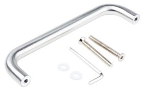 Uchwyt Stal nierdzewna RS PRO długość: 225mm Srebrny