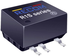 RECOM R1S-3.33.3-R Przetwornica DC/DC R1S-3.33.3-R, 1 W, 3.30 V, 303 mA, 1 szt.