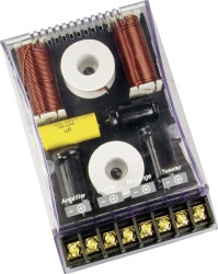 Zwrotnica częstotliwości Sinuslive CR-345, 300 W, 4 Ohm, 3-drożna, 4500 Hz/12 dB