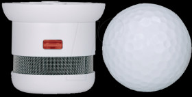 106525 Design - mini smoke detector, five-year battery, EN14604