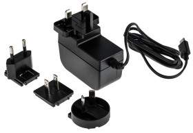 Adapter AC/DC Uwy 5.1V dc Iwy 3A USB typu C typ wtyczki: Australia, Europejski, Wielka Brytania, US