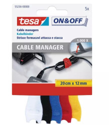 Narzędzia do wiązania opasek kablowych długość 200mm szerokość 1.2 mm Tesa Poliamid