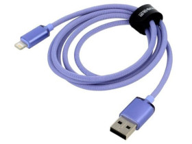 Kabel USB 2.0 Apple Lightning wtyk - USB A wtyk 1,2m fioletowy CAJY000005