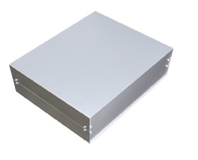 Obudowa aluminiowa Aluminium szerokość zew. 474 mm długość zew. 300 mm wys. zew. 134 mm RS PRO IP40 Aluminium