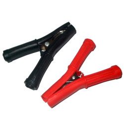 KROKODYL DUŻY 30A IZOLOWANY KROKODYLEK CZARNY